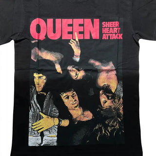 Queen - Sheer Heart Attack Black T-Shirt Queen