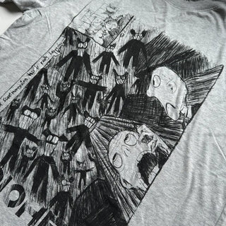 Radiohead - Scribble Heren Tshirt - Grijs | Attitude Holland Radiohead - Scribble Heren Tshirt - Grijs | Attitude Holland