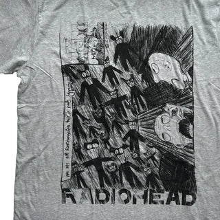 Radiohead - Scribble - Grey T-Shirt Scorpions