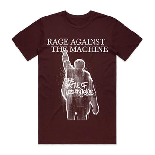 Rage Against The Machine - Album Cover - Maroon T-shirt Rage Against The Machine