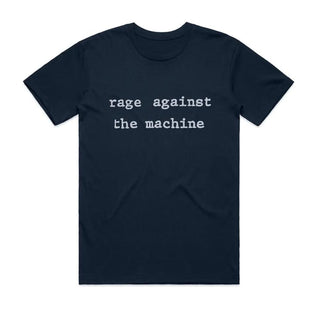 Rage Against The Machine - Original Logo - Navy T-shirt Rage Against The Machine