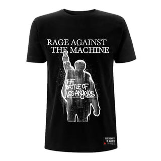 Rage Against the Machine - Battle of LA Black T-Shirt Rage Against the Machine