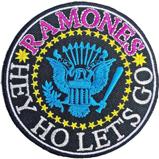 Ramones Patch - Hey Ho Lets Go (Iron On) Ramones