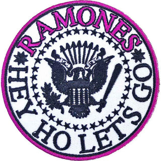 Ramones Patch - Hey Ho Lets Go (Iron On) Ramones