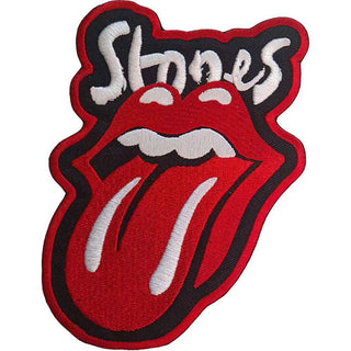 Rolling Stones Patch - Large Classic Licks (Iron On) The Rolling Stones