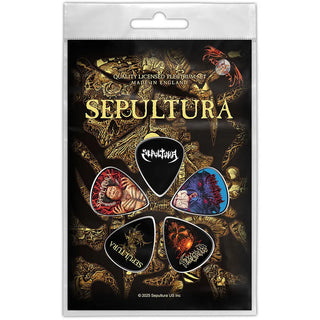 Sepultura - Discography- Guitar Pick Set Sepultura