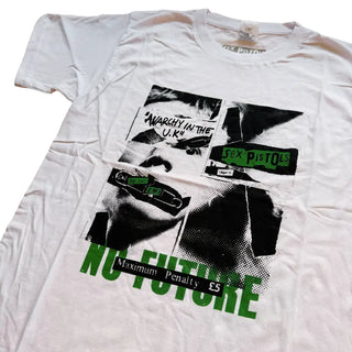 Sex Pistols - Maximum Penalty - White T-Shirt Sex Pistols