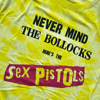 Sex Pistols - NMTB - Yellow Tie Dye T-Shirt Sex Pistols