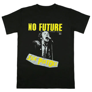 Sex Pistols 'No Future' Graphic T-Shirt - Punk Rock Band Tee (Small)