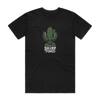 Sharp Tunes - Music T-Shirt - Black Backyard Tees