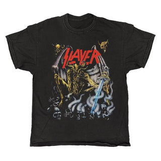 Slayer - Airbrush Demon - Black Vintage T-shirt Slayer