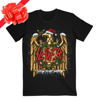 Slayer - Holiday Eagle - Black T-Shirt Slayer