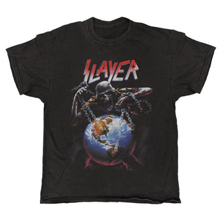 Slayer - Intourvention- Black Vintage T-shirt Slayer