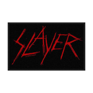 Slayer Patch - Scratched Logo  (Sew On) Slayer