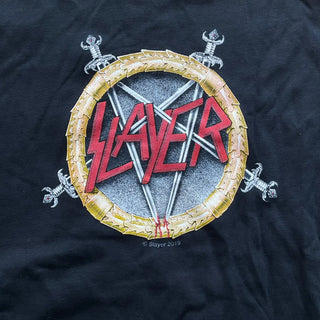 Slayer - Pentagram -  Kids Black Hoodie Slayer