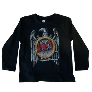 Slayer - Pentagram - Kids Black Long Sleeve Slayer