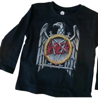 Slayer - Pentagram - Kids Black Long Sleeve Slayer