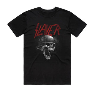 Slayer - Skull Helmet - Black T-shirt Slayer
