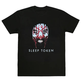 Sleep Token - Aford Mask - Black T-Shirt Sleep Token