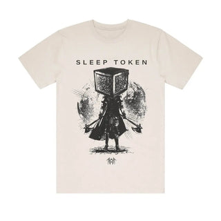 Sleep Token - Axe Samurai - Natural T-Shirt Sleep Token