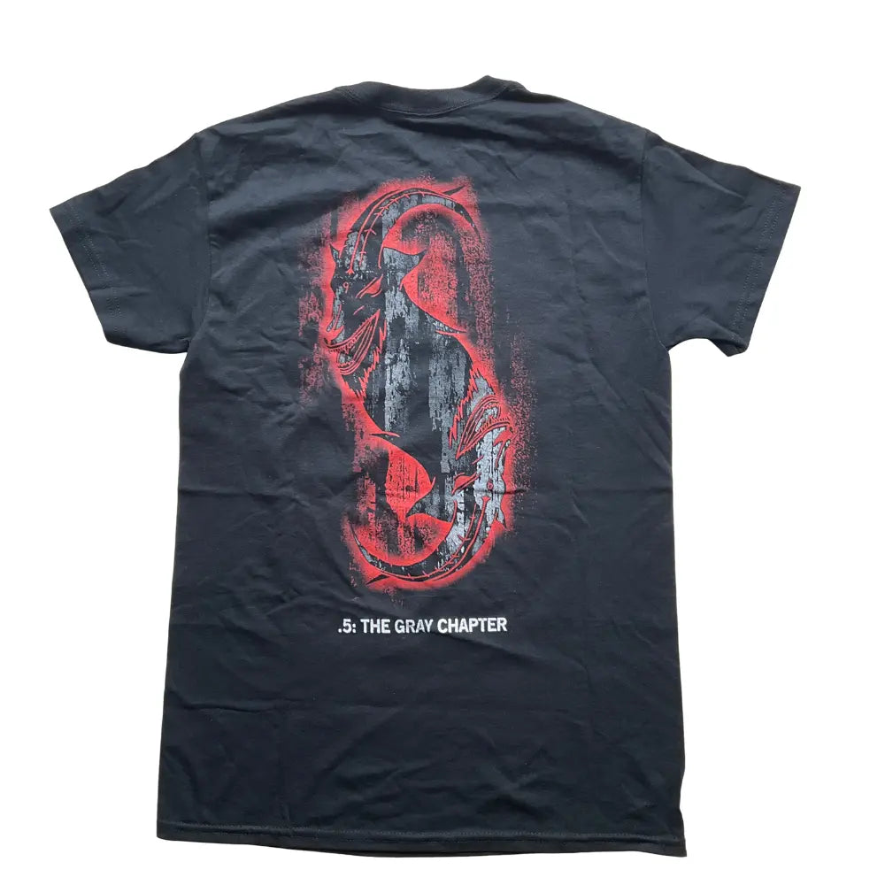 Official Slipknot - 5 The Gray Chapter Star - Black T-Shirt