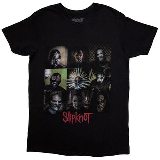 Slipknot - Blocks - Black T-Shirt (w/back print) Slipknot