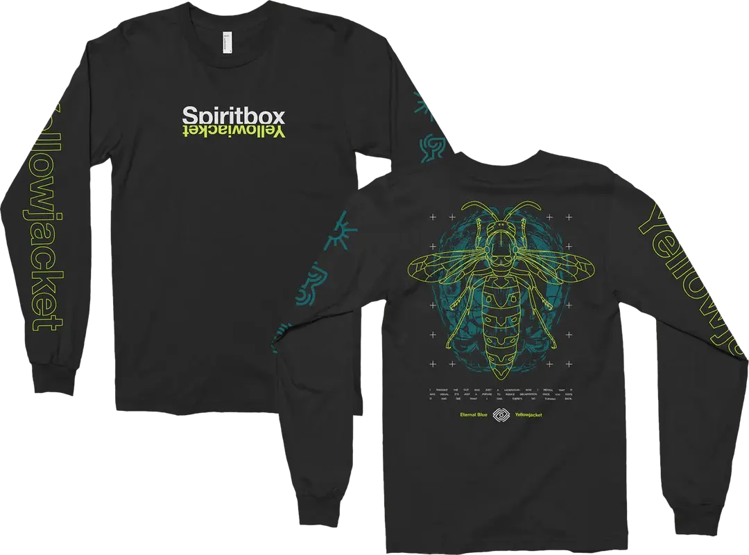 Official Spiritbox - Yellowjacket Black Long Sleeve Shirt