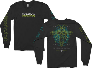 Spiritbox - Yellowjacket Black Long Sleeve Shirt Spiritbox