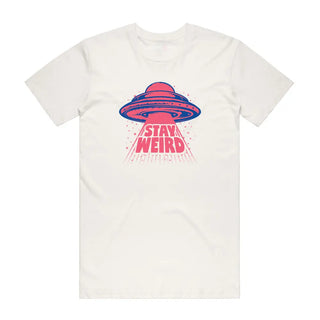 Stay Weird - Funny T-Shirt - Black Backyard Tees
