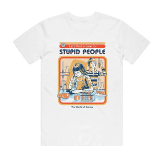 Steven Rhodes - A Cure For Stupid People T-Shirt Steven Rhodes