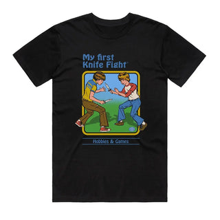 Steven Rhodes - Knife Fight T-Shirt Steven Rhodes