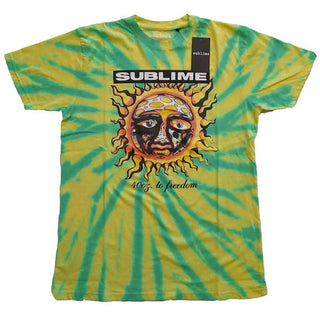 Sublime - 40 OZ to Freedom - Washed Green Yellow Sublime