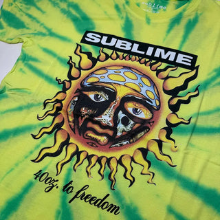 Sublime - 40 OZ to Freedom - Washed Green Yellow Sublime