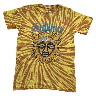 Sublime - Sun Face Orange Dip Dye T-Shirt Sublime