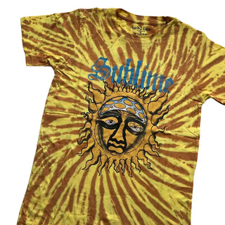 Sublime - Sun Face Orange Dip Dye T-Shirt Sublime