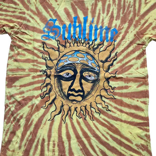 Sublime - Sun Face Orange Dip Dye T-Shirt Sublime