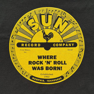 Sun Records - Rock 'n' Roll Was Born Label T-Shirt Sun Records