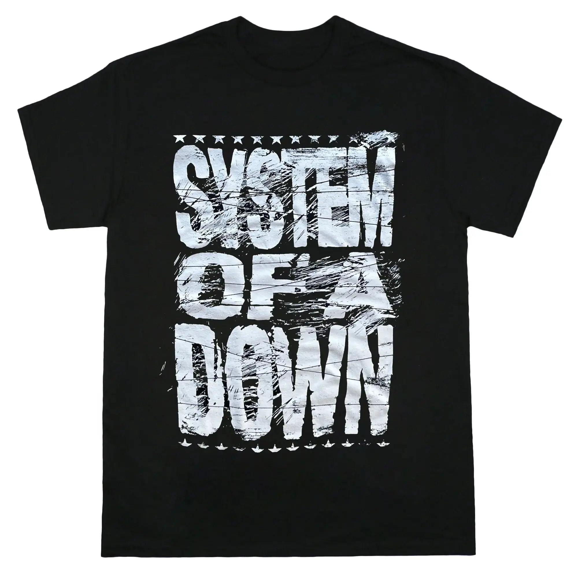 SYSTEM OF A DOWN Tシャツ ブラック M Official System of a Down - Logo - Black T-Shirt | Twisted NZ