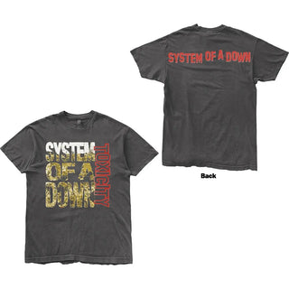 System of a Down - Toxicity Stack - Charcoal Grey T-Shirt System of a Down