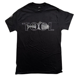 TOOL - Fish Black T-Shirt (W/Back) Tool