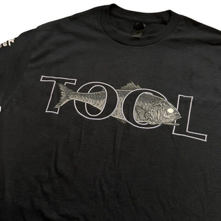 TOOL - Fish Black T-Shirt (W/Back) Tool