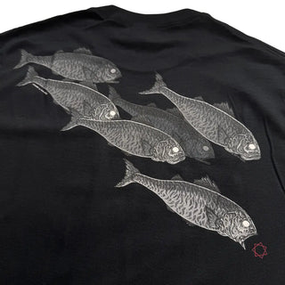 TOOL - Fish Black T-Shirt (W/Back) Tool
