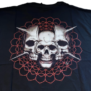 TOOL - Skull Spikes (w/ Back Design) - Black T-Shirt Tool