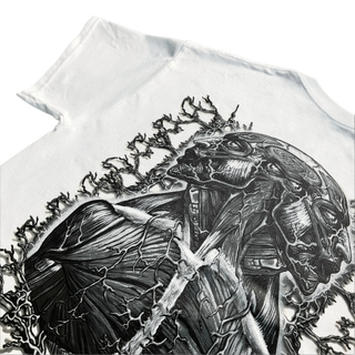 TOOL - Tool Man White T-Shirt (W/Back) Tool
