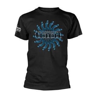 TOOL - X Spectre Spiral (Blue) - Black T-Shirt Tool