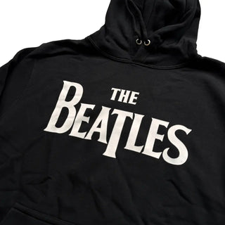 The Beatles - Drop T Logo - Black Pullover Hoodie The Beatles