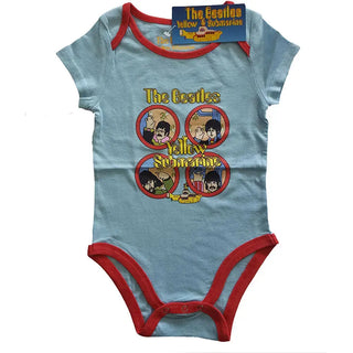 The Beatles - Yellow Submarine - Baby Blue Onesie The Beatles