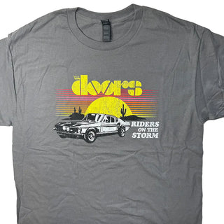 The Doors - Riders of the Storm - Grey T-Shirt The Doors