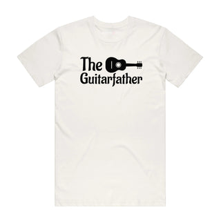 The Guitarfather - Music T-Shirt - Natural Backyard Tees