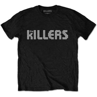 The Killers - Dots Logo - Black T-Shirt The Killers